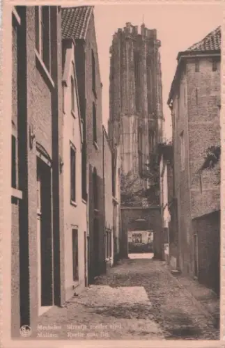 Belgien - Belgien - Mechelen - Straatje zonder eint - ca. 1935