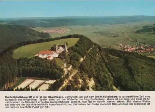 Spaichingen - Claretiner Missionshaus, Luftbild - ca. 1980