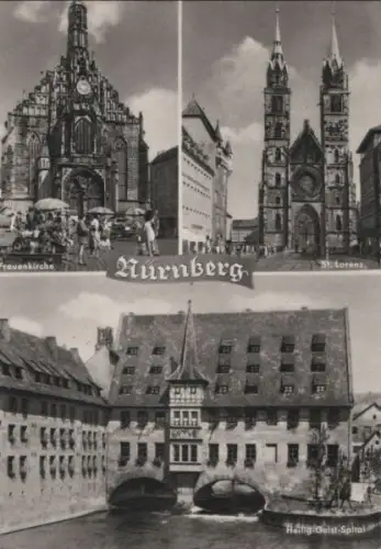 Nürnberg - u.a. St. Lorenz - 1961