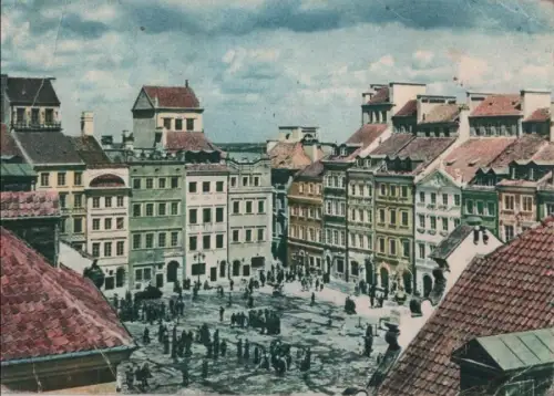 Polen - Polen - Warschau - Rynek Starego Miasta - 1960