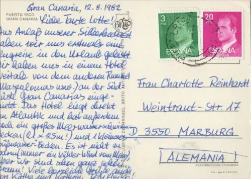 Spanien - Gran Canaria - Spanien - Puerto Rico