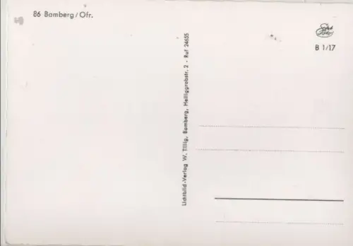 Bamberg - mit Klosterchronik