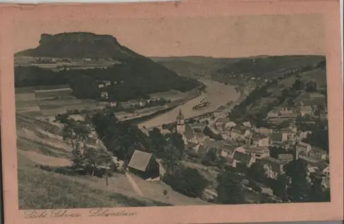 Sächsische Schweiz - Lilienstein - ca. 1935