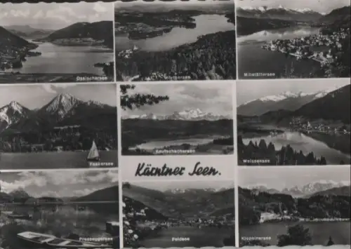 Österreich - Österreich - Kärnten - Seen, u.a. Keutschachersee - 1963