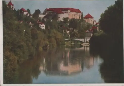 Tübingen - Blick auf das Schloss - 1953