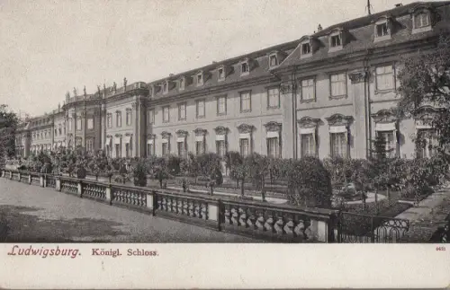 Ludwigsburg - Königl. Schloss - ca. 1930