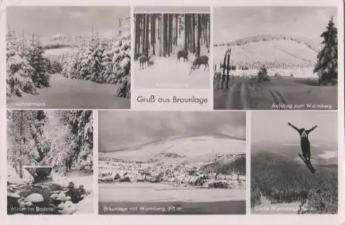 Gruß aus Braunlage - ca. 1955