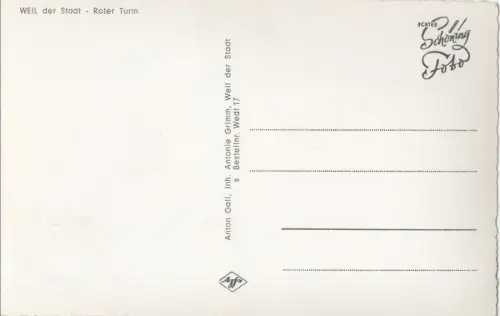 Weil der Stadt - Roter Turm