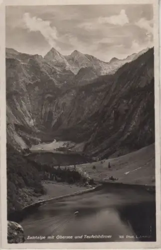 Obersee - mit Saletalalpe - ca. 1950
