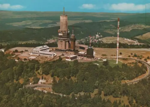 Großer Feldberg - mit Fernmeldeturm - 1977