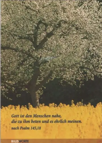 Gott ist dem Menschen Nahe Psalm