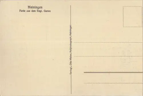 Meiningen - im Englischen Garten