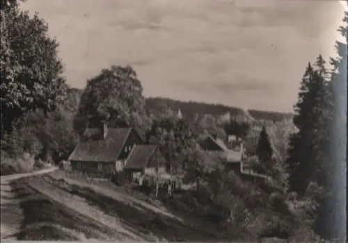 Schierke - Blick vom Marienweg - 1962