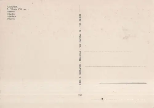 Italien - Ravenna - Italien - S. Vitale