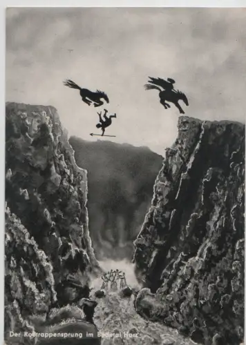 Bodetal - Roßtrappensprung - ca. 1955