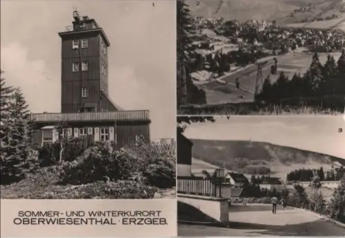 Oberwiesenthal - u.a. Blick zum Fichtelberg - 1982