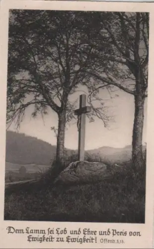 Schwarzwald - einsames Kreuz - ca. 1940