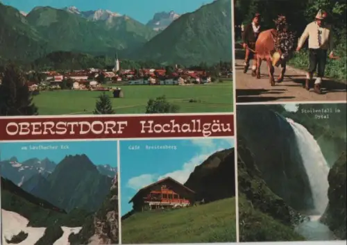 Oberstdorf - u.a. Stuibenfall - 1980