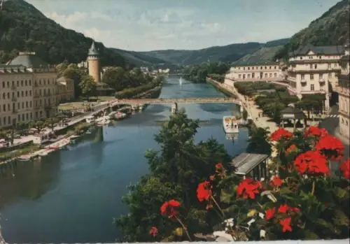 Bad Ems - Kurmittelhaus mit Quellenturm - 1971