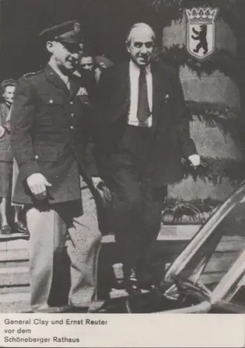 Clay und Reuter - vor Rathaus Schöneberg - ca. 1950