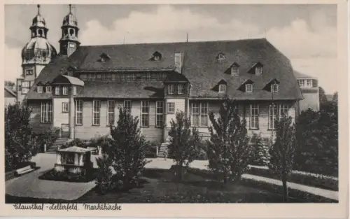 Clausthal-Zellerfeld - Marktkirche - 1950