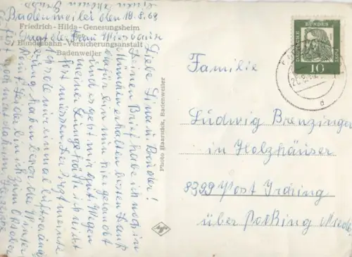 Badenweiler - Genesungsheim