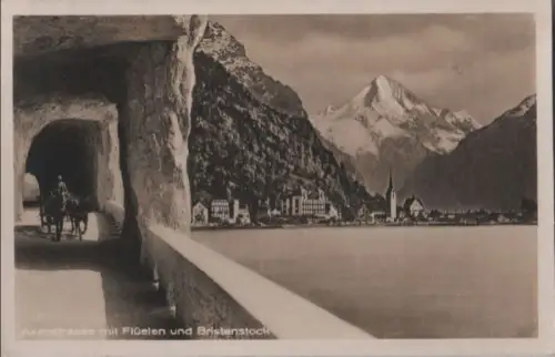 Schweiz - Schweiz - Axenstraße - mit Flüelen und Bristenstock - 1927