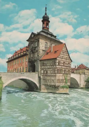 Bamberg - Rathaus in Regnitz - 1971
