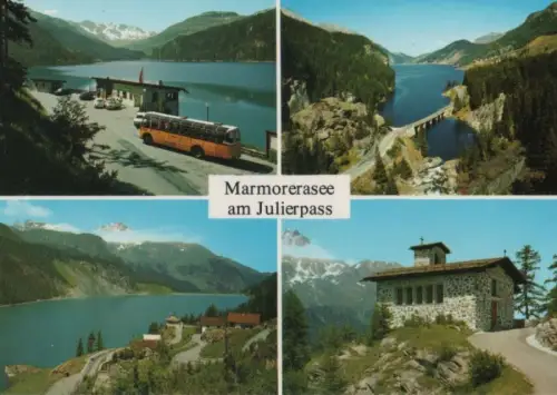 Schweiz - Schweiz - Julierpass - Marmorerasee - ca. 1985