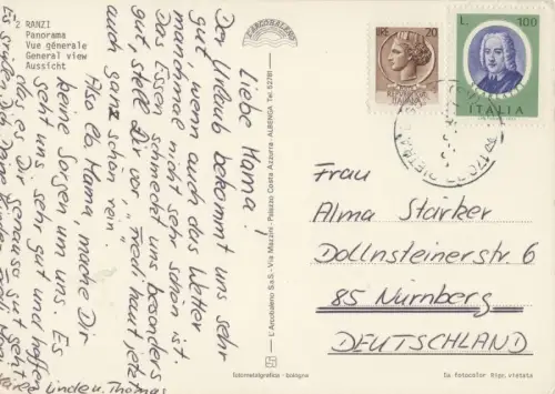 Italien - Ranzi - Italien - Ansicht