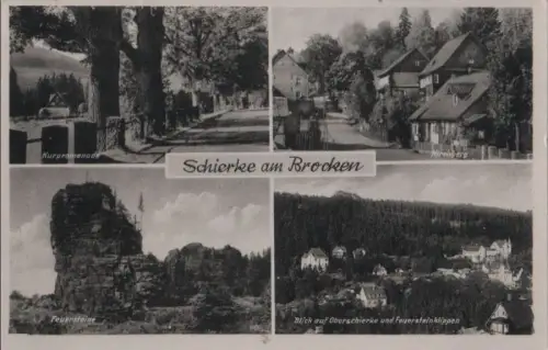 Schierke - u.a. Feuersteine - 1950
