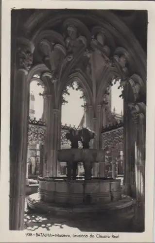 Portugal - Portugal - Batalha - Mosteiro, Lavatorio do Claustro Real - ca. 1955