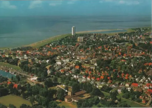 Büsum - Luftbild - ca. 1985