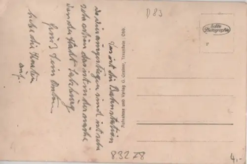 Traunstein - mit Watzmann