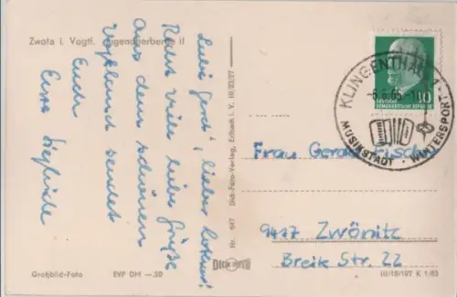 Zwota - Jugendherberge II