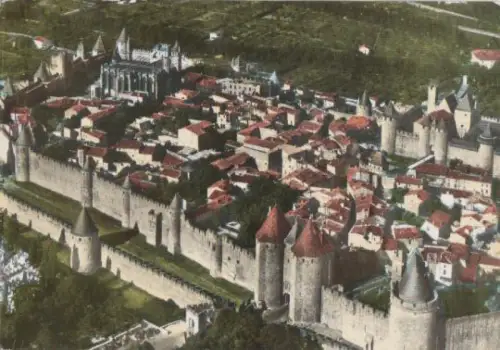 Frankreich - Frankreich - Carcassonne - Centre de la cite - 1966
