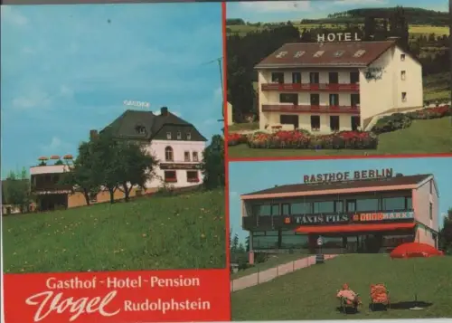Berg-Rudolphstein - Pension Vogel - ca. 1985