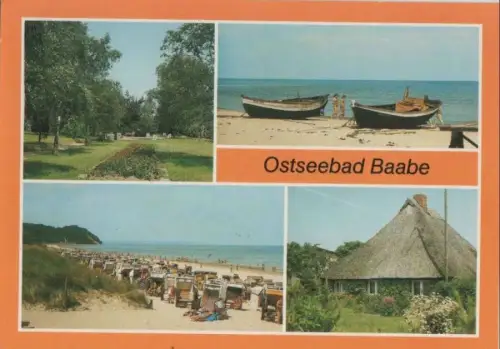 Baabe - u.a. Rohrdachhaus - 1988