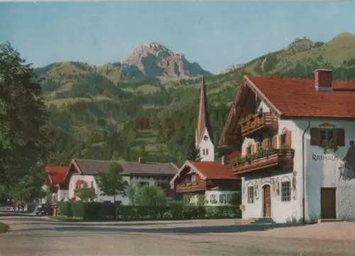 Bayrischzell - mit Wendelstein - ca. 1975