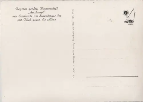 Seeshaupt - Binnenschiff