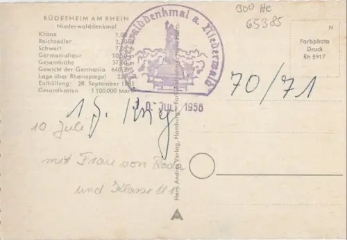 Rüdesheim am Rhein - Niederwalddenkmal