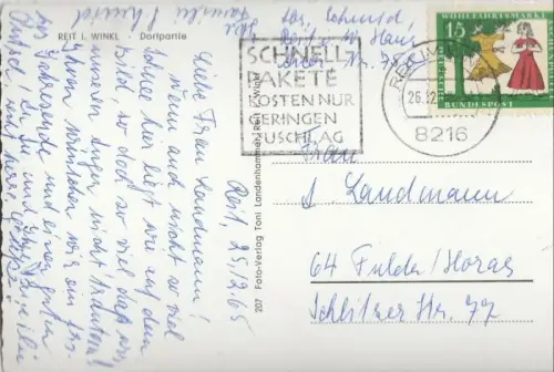 Reit im Winkl - Dorf im Winter