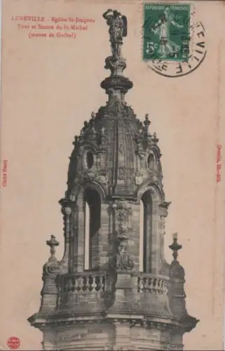 Frankreich - Frankreich - Luneville - Eglise St-Jacques - 1918