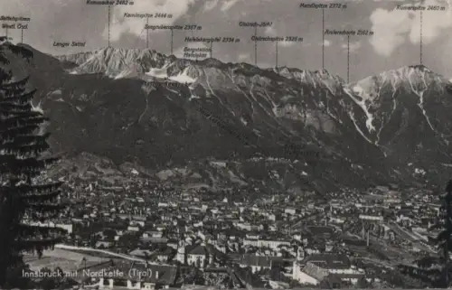 Österreich - Österreich - Innsbruck - mit Nordkette - 1954