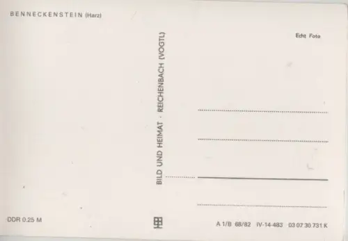 Benneckenstein - am Wasser