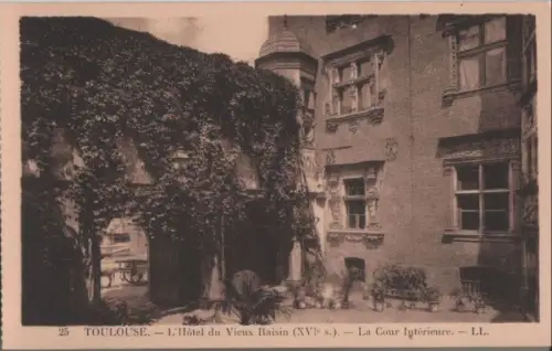 Frankreich - Frankreich - Toulouse - Hotel du Vieux Raisin - ca. 1935