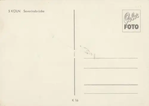 Köln - Severinsbrücke