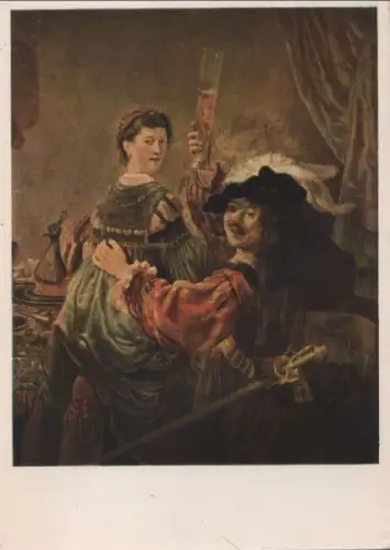 Rembrandt Selbstbildnis mit Gattin Saskia
