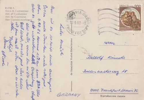 Italien - Rom - Roma - Italien - Arc de Costantin