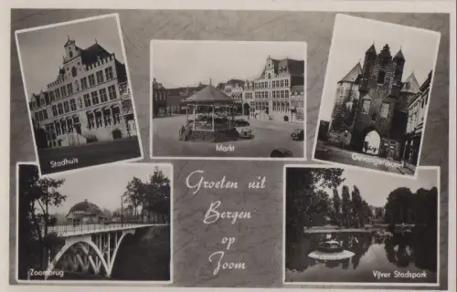 Niederlande - Niederlande - Bergen op Zoom - u.a. Gevangenpoort - ca. 1955